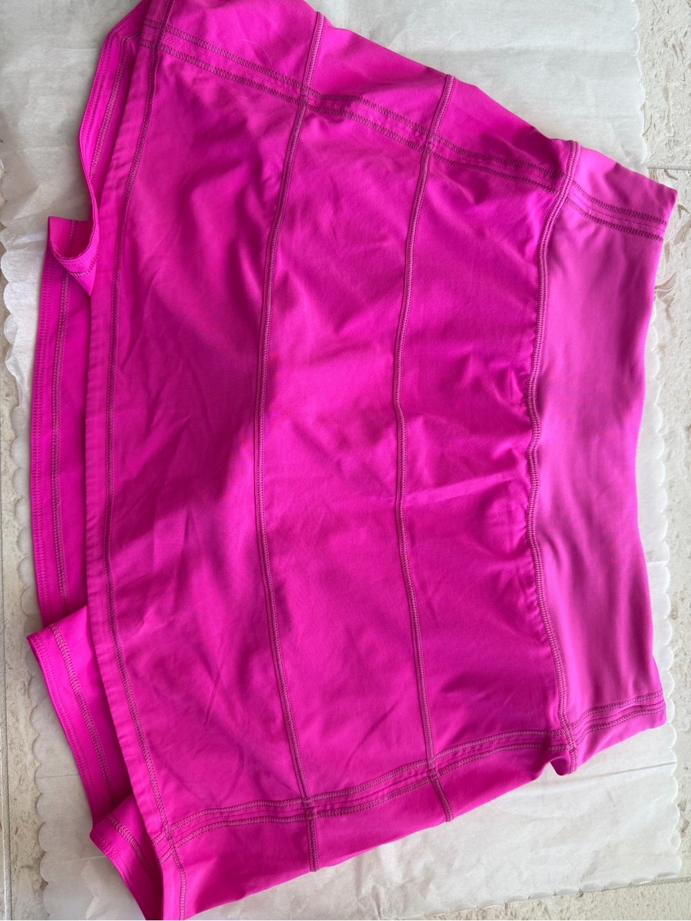 Lululemon Women’s Hot Pink Athletic Skort 4 Tall